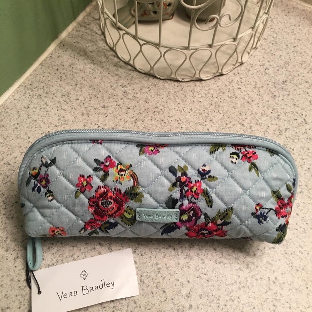 Vera Bradley NWT Iconic Brush & Pencil Case